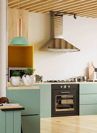 L-Shaped Kitchen